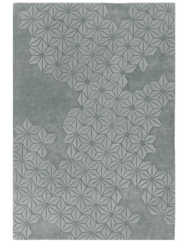 tappeto tinta unita Starburst Silver grigio/nero/antracite