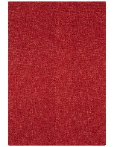 tappeto tinta unita Tweed Berry rosso/arancio/bordeaux