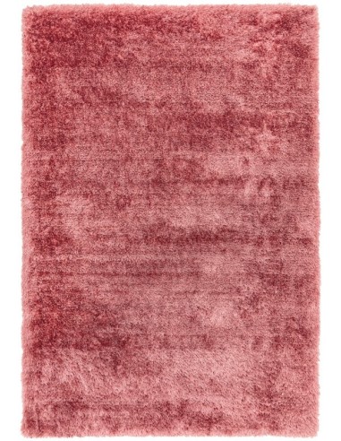tappeto shaggy pelo lungo Nimbus Rose rosso/arancio/bordeaux