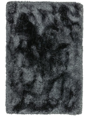 tappeto shaggy pelo lungo Plush Slate grigio/nero/antracite
