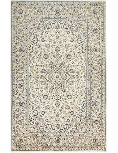 Kashan Persia grigio chiaro e grigio ardesia scuro 198x310