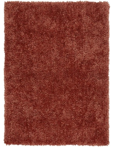 tappeto shaggy pelo lungo Spiral Shaggy Coral rosso/arancio/bordeaux