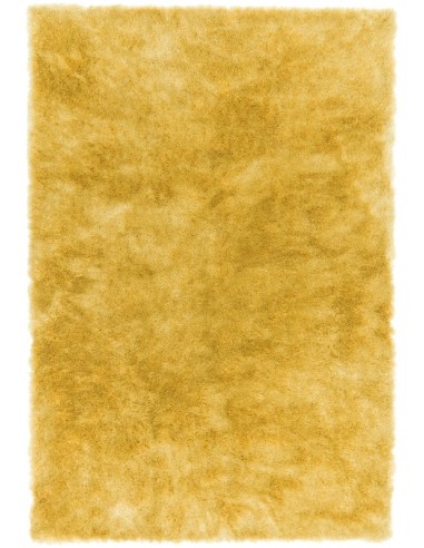 tappeto shaggy pelo lungo Whisper Yellow giallo/oro/rame/mattone