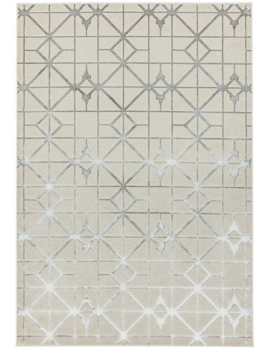 tappeto moderno Aurora AU11 Lattice grigio/nero/antracite