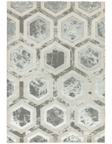 tappeto moderno Aurora AU12 Crystal grigio/nero/antracite