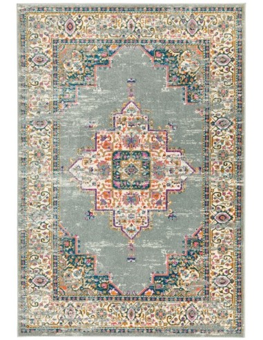 tappeto moderno Colt CL02 Medallion Grey grigio/nero/antracite