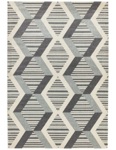 tappeto moderno Colt CL12 Diamond Grey grigio/nero/antracite