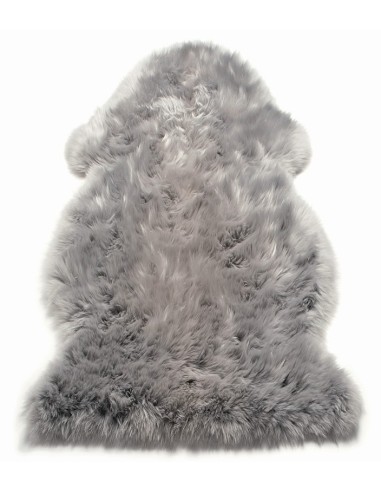 tappeto in pelle Sheepskins Silver grigio/nero/antracite