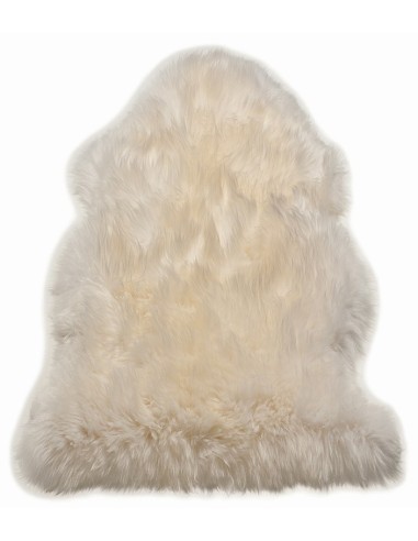 tappeto in pelle Sheepskins White bianco/beige/tortora