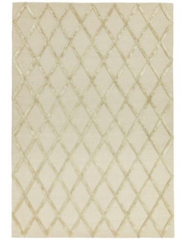 tappeto fibra naturale Dixon Gold Diamond bianco/beige/tortora