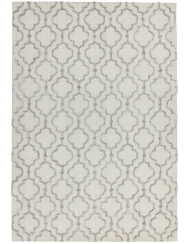 tappeto fibra naturale Dixon Grey Ogee grigio/nero/antracite