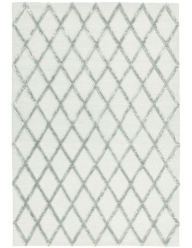 tappeto fibra naturale Dixon Silver Diamond grigio/nero/antracite