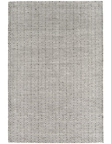 tappeto fibra naturale Ives Black White passatoia grigio/nero/antracite
