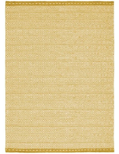 tappeto fibra naturale Knox Reversible Wool Dhurry Ochre giallo/oro/rame/mattone