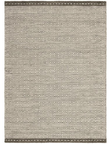 tappeto fibra naturale Knox Reversible Wool Dhurry Taupe giallo/oro/rame/mattone