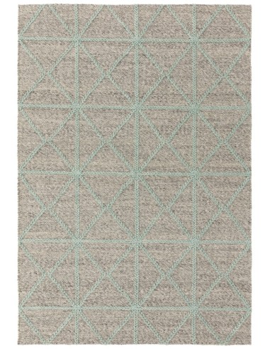 tappeto fibra naturale Prism Mint verde/oliva