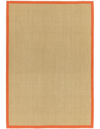 tappeto fibra naturale Sisal Orange passatoia rosso/arancio/bordeaux