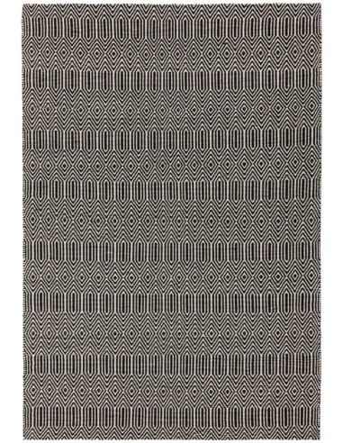 tappeto fibra naturale Sloan Black grigio/nero/antracite