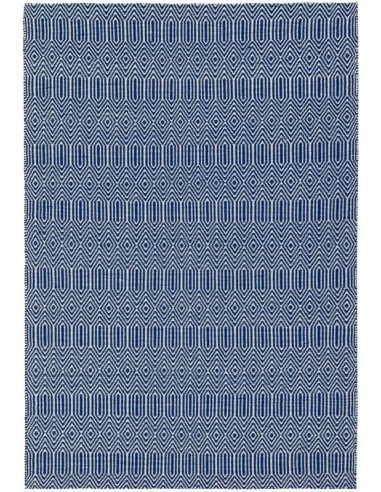 tappeto fibra naturale Sloan Blue grigio/nero/antracite