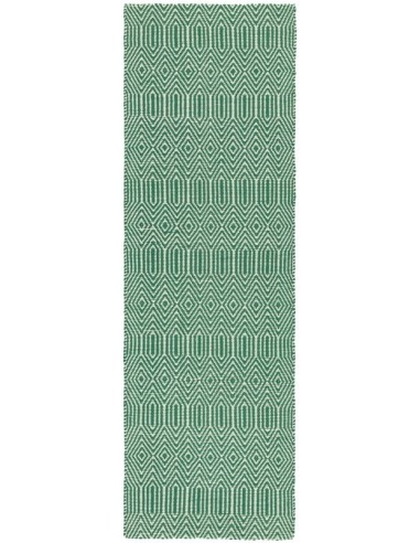 tappeto fibra naturale Sloan Green passatoia verde/oliva