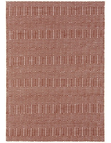 tappeto fibra naturale Sloan Marsala passatoia rosso/arancio/bordeaux