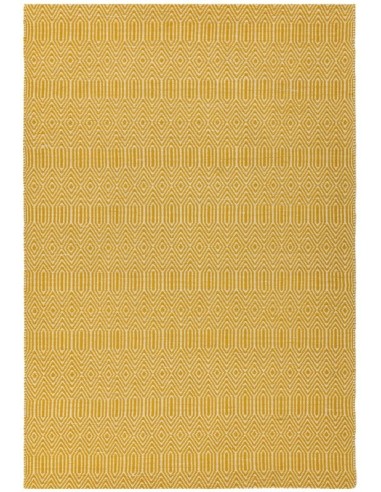 tappeto fibra naturale Sloan Mustard giallo/oro/rame/mattone
