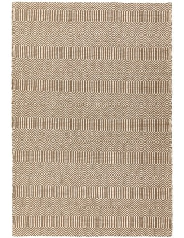 tappeto fibra naturale Sloan Taupe giallo/oro/rame/mattone