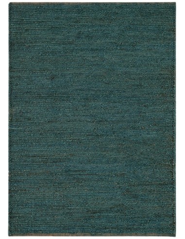 tappeto fibra naturale Soumak Teal blu/azzurro
