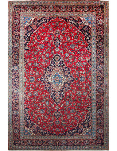 Ardakan Persia terra di siena e grigio chiaro 256x386