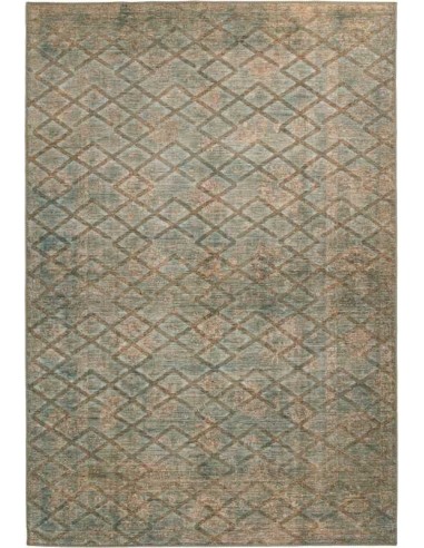 tappeto Palermo 125 blu oro cachi