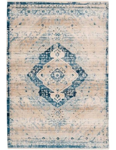 tappeto Messina 500 crema blu