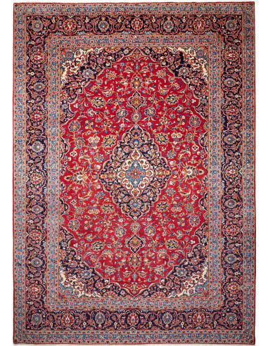 Ardakan Persia terra di siena e grigio ardesia scuro 254x378