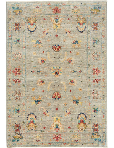 Zigler Fine Pakistan abbronzatura e grigio ardesia scuro 124x180