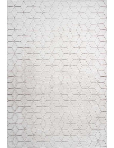 tappeto Viterbo 125 rosa bianco