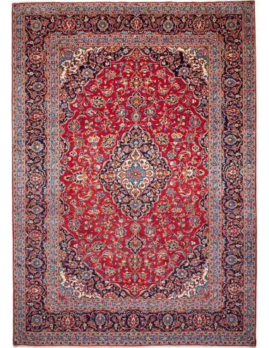Ardakan Persia terra di siena e grigio ardesia scuro 255x345