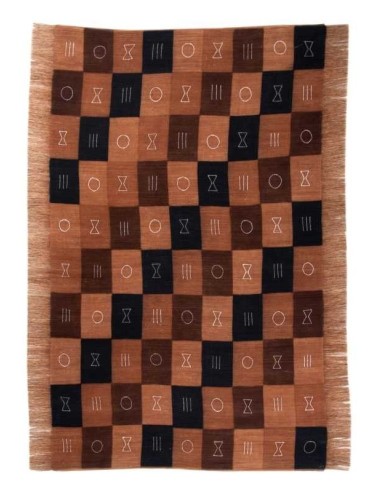 tappeto Bogolan BO 007 454 terra multi