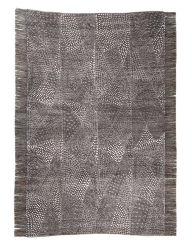 tappeto Bogolan BO 008 650 grigio