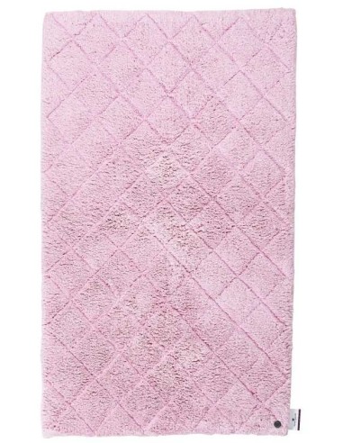 tappeto Cotton Pattern Diamond 250 rosa