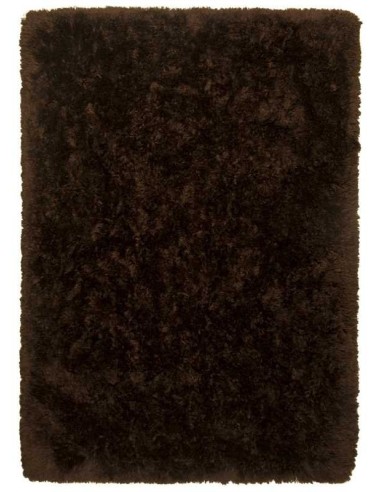 tappeto Flocatic UNI 508 dark marrone