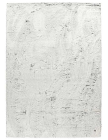 tappeto Furry UNI 640 argento