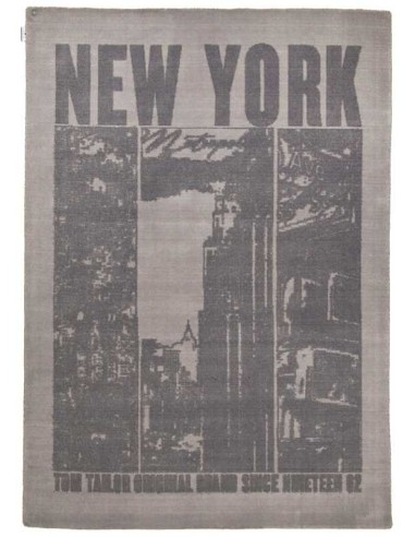 tappeto Happy new york 500 marrone