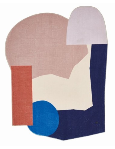 tappeto Shapes TEN 705 blu multi