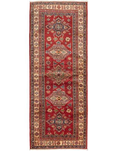 Kazak Fine Pakistan terra di siena e legno robusto 78x198