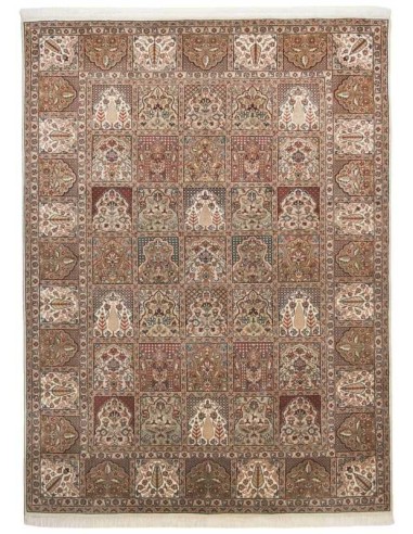 tappeto Meraj Silk Bakt. N 573 crema crema
