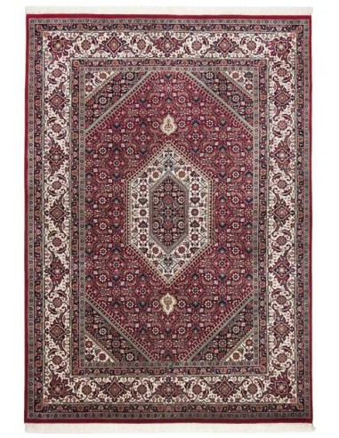 tappeto Meraj Silk Bidjar Cl. 562 rosso crema