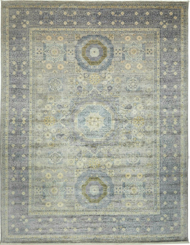 Mamlouk Pakistan grigio scuro e grigio tenue 275x368