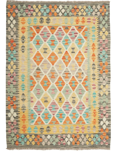 Kilim Pakistan abbronzatura e abbronzatura 127x178