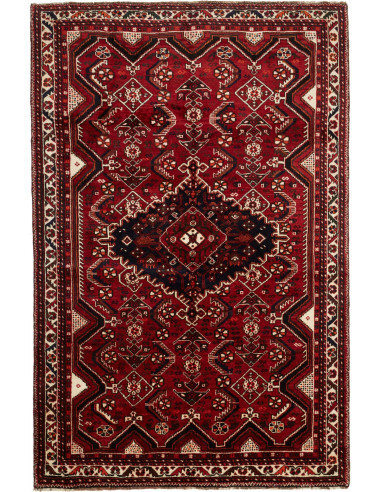Shiraz Persia marrone rossiccio e abbronzatura 169x264