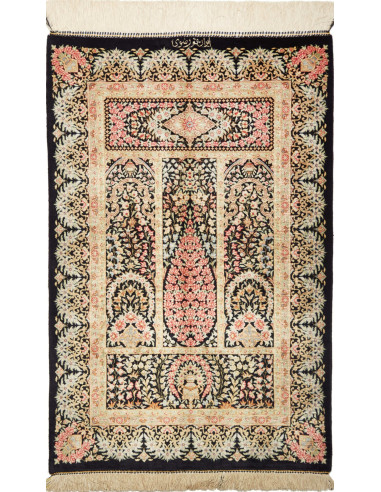 Ghom Seta Persia abbronzatura e abbronzatura 60x93