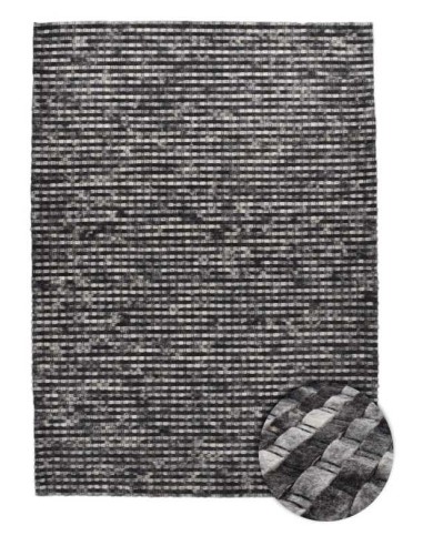 tappeto Tauern 3735 130 naturale dk. grigio